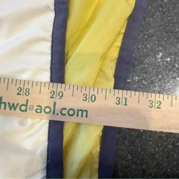 Vintage Nike Windbreaker Mens Size XL Track Jacket 90s Blue Gold Colorblock EUC - Picture 3 of 10